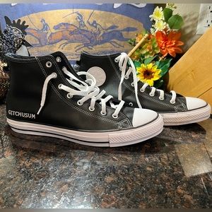 Leather High Top Converse sz 13 Men’s